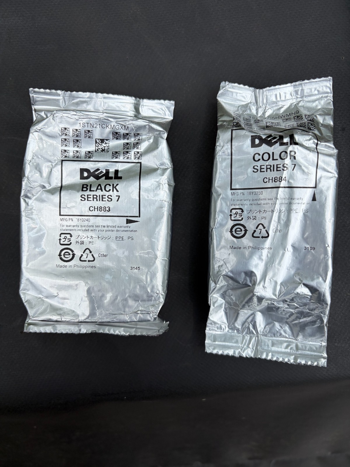 Dell Ink Cartridges - one set