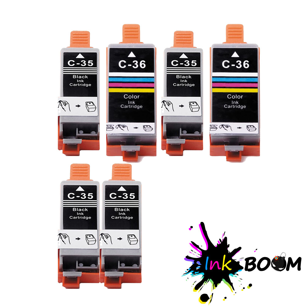 2SET2BK Ink for PGI-35 9.5ml CLI-36 12.5ml PIXMA IP100B IP100