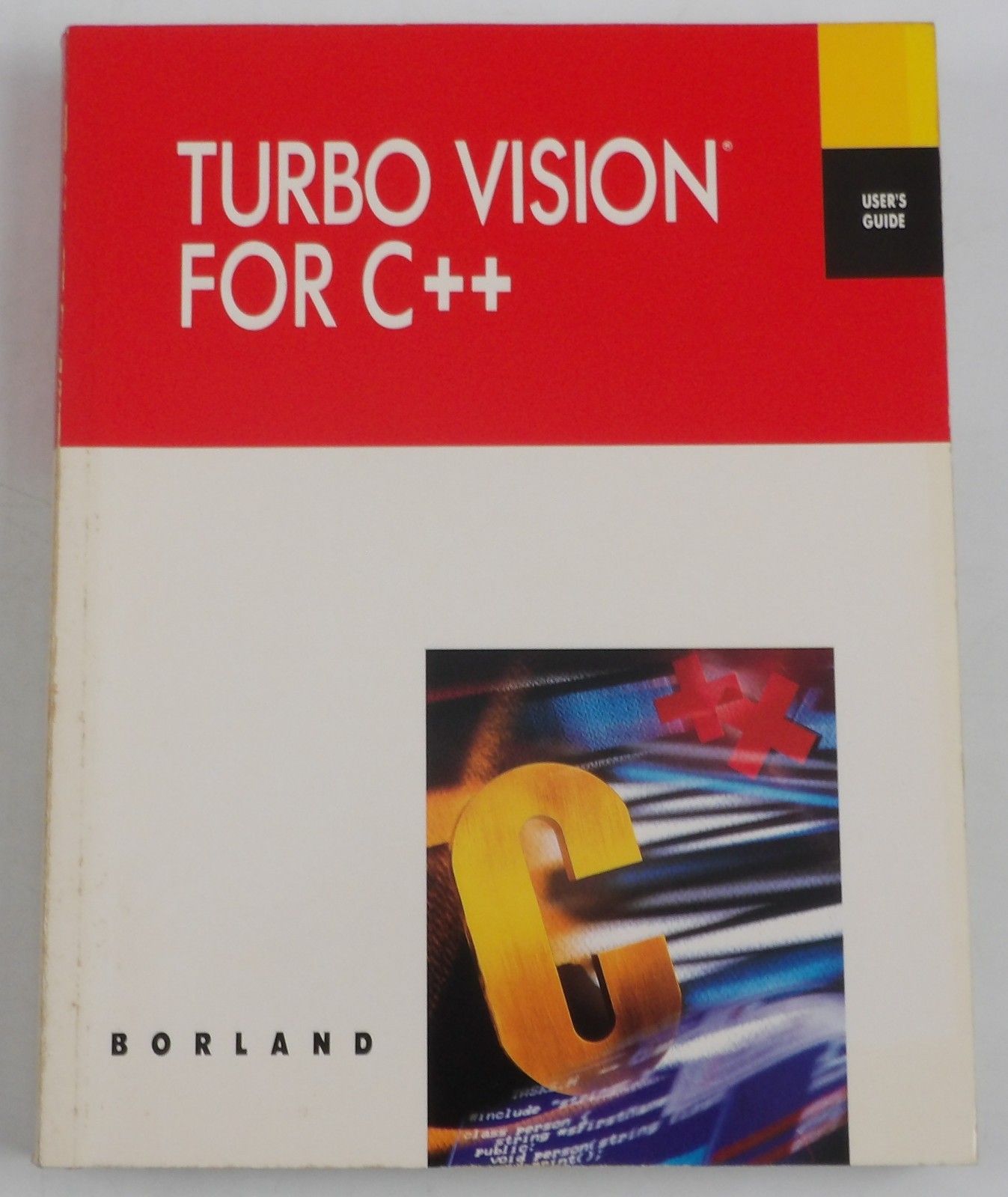 Turbo Vision For C++ User's Guide - Borland 1991