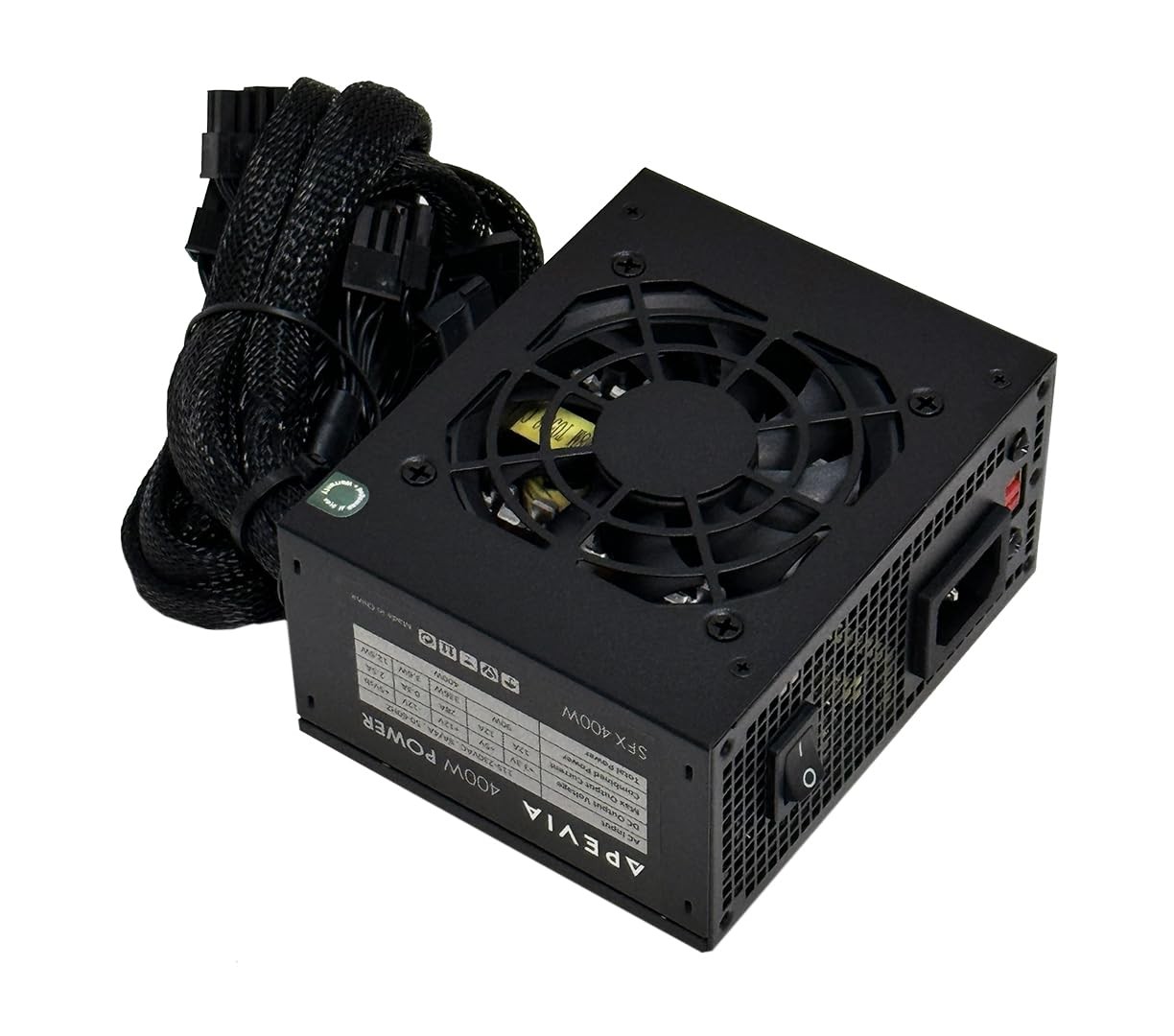 APEVIA SFX-AP400W Mini ITX Solution / Micro ATX / SFX 400W Power Supply