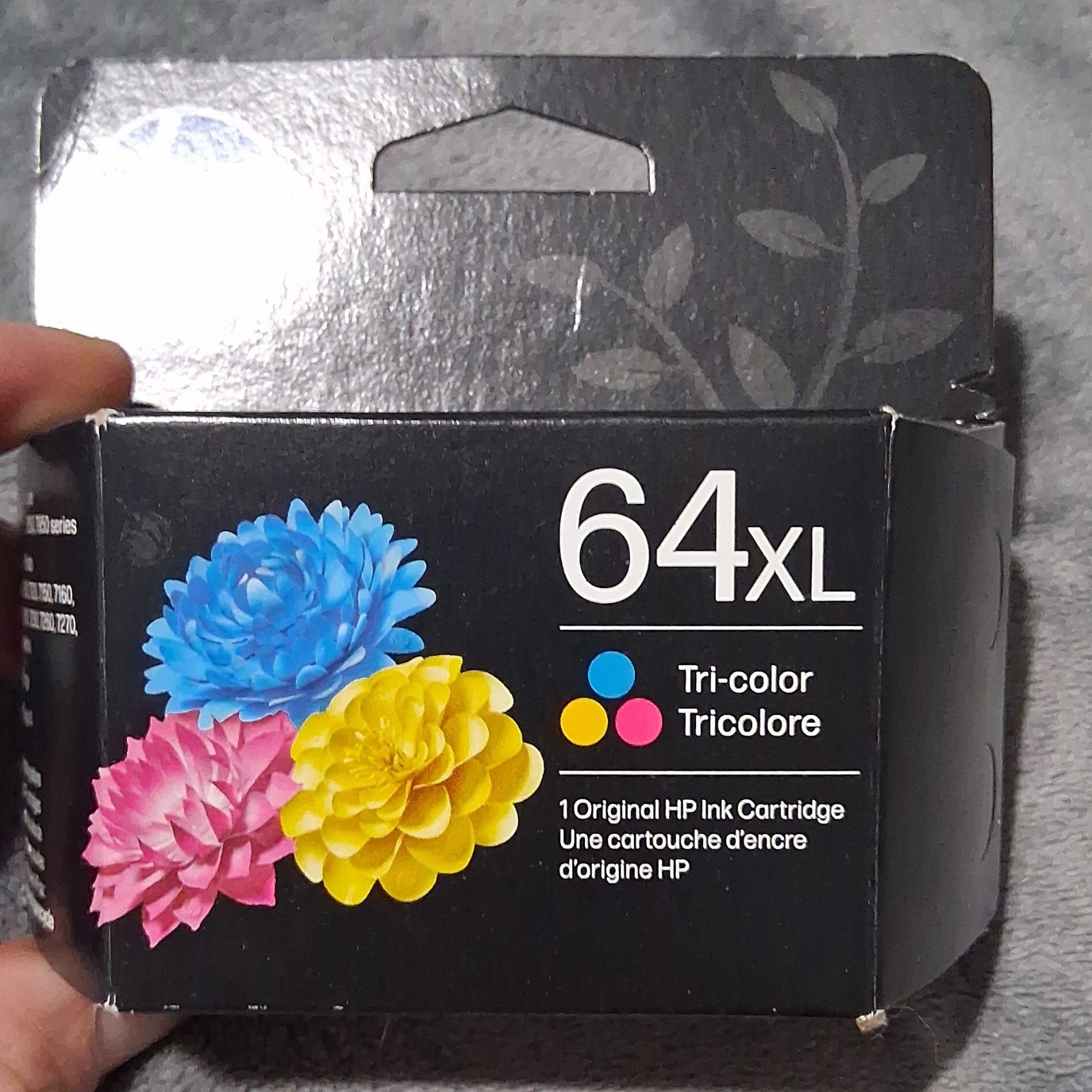 HP Genuine Original 64XL Tri-Color Inkjet Ink Cartridge for HP Printers