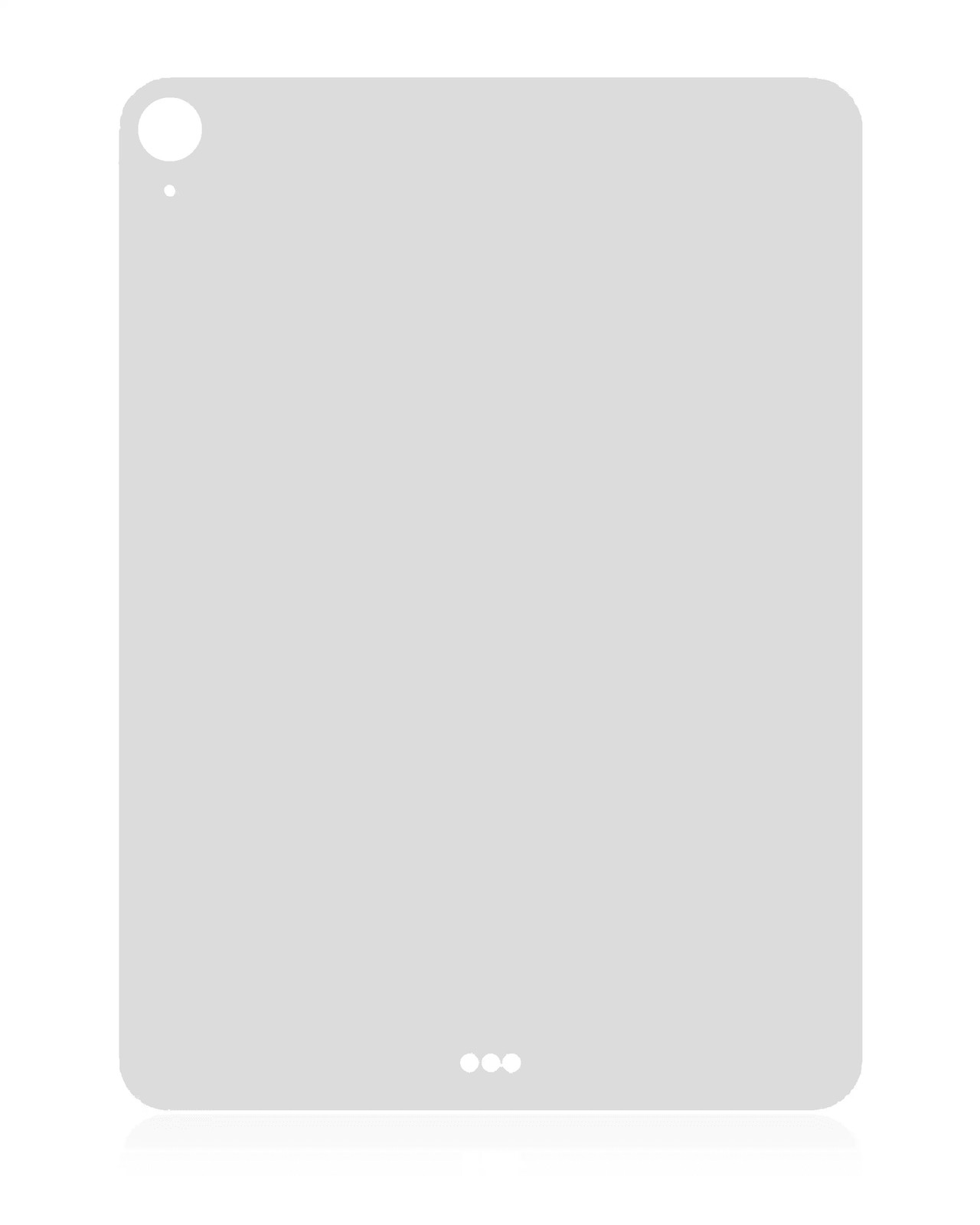Bottom Skin Compatible For iPad 5 (2017) / iPad 6 (2018) (4G Version) (Silver)