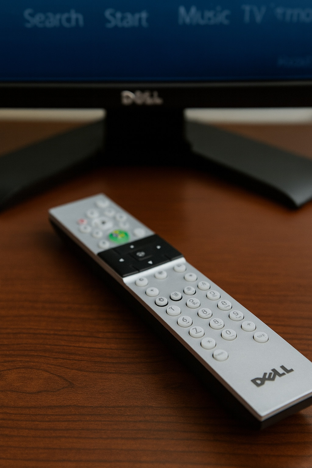 DELL Desktop Computer IR Remote & Receiver Control Kit Complete OVU412002/00 NEW