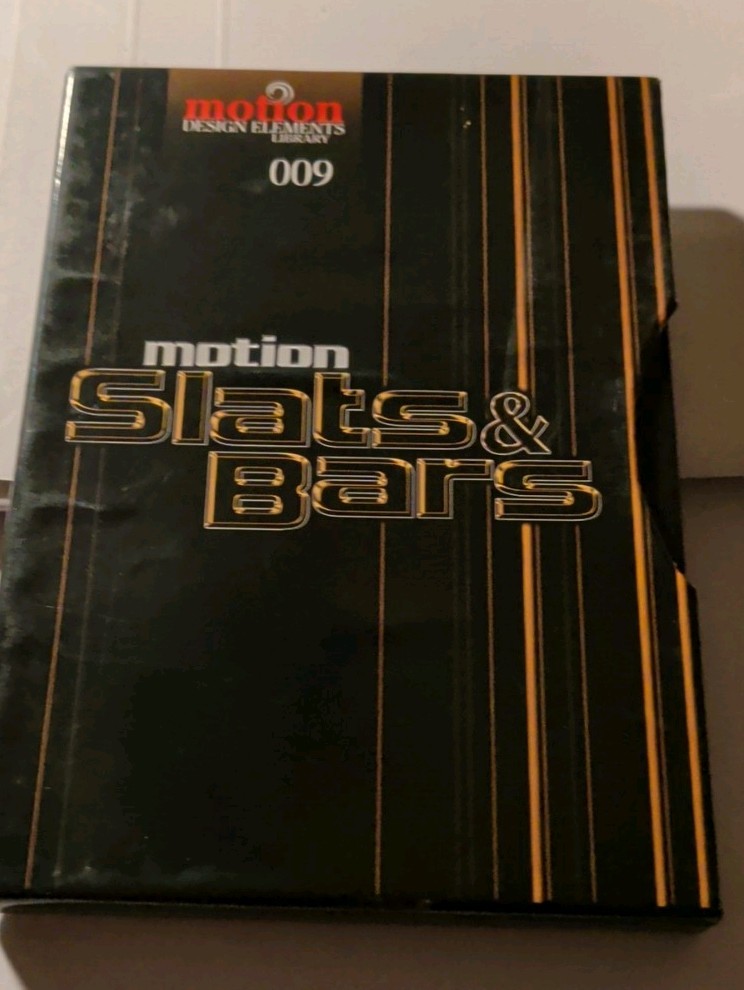 Digital Juice Motion Design Elements 009: Motion Slats & Bars   WB1