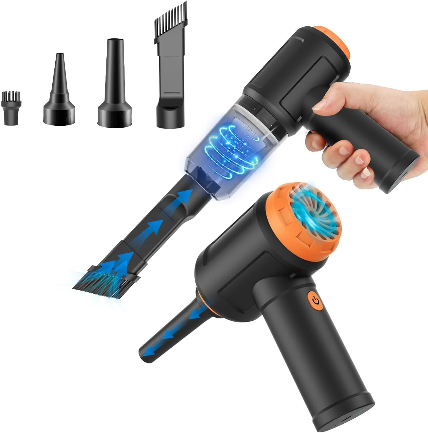 Air Duster Computer Vacuum Cleaner For Keyboard Cleaning Cordless Canned Air New