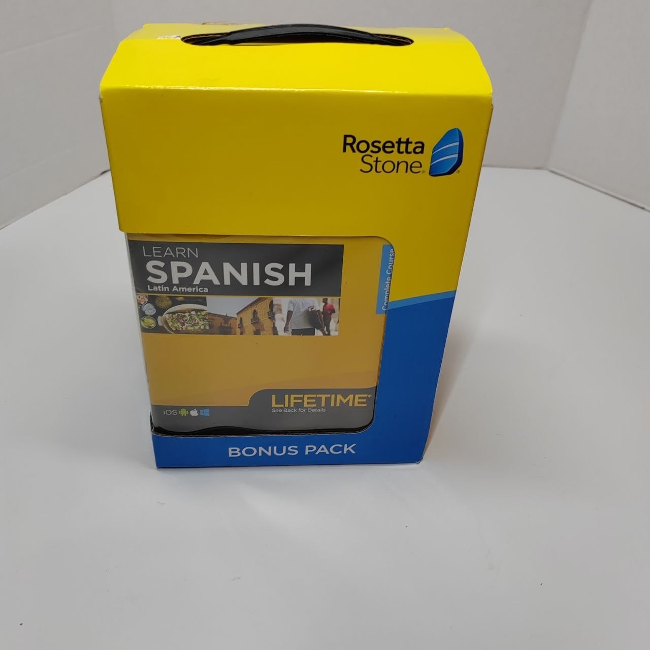 Rosetta Stone Spanish Latin America Lifetime Complete Course Bonus Pack + Barron