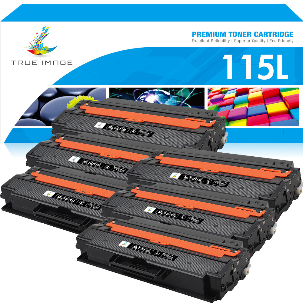 6PK MLT-D115L Toner Compatible for Samsung 115L Xpress SL-M2880FW 2670N 2620DN