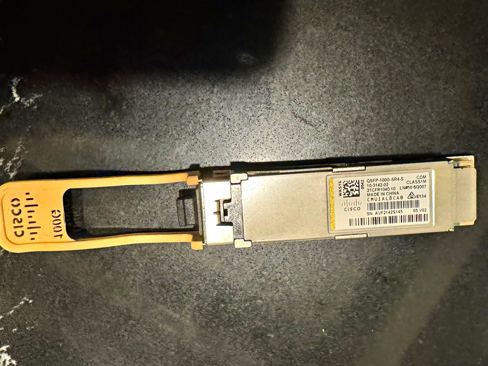 Cisco QSFP-100G-SR4-S QSFP Optical Transceiver Module MPN QSFP-100G-SR4-S