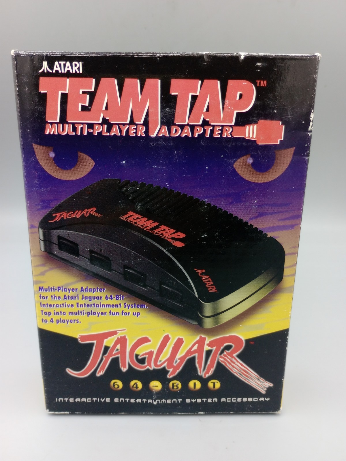 TEAM TAP Atari Jaguar Multi Player Adapter - CIB - BRAND NEW