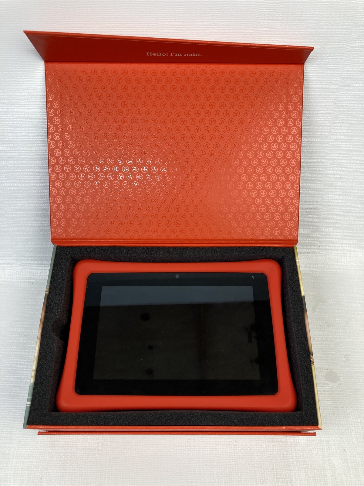 NABI 2 8GB 7-Inch Multi-Touch Kids Tablet Excellent Shape Bumper Needs Battery