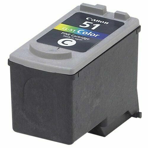 Canon CL-51 Genuine OEM Tri Color Ink Cartridge 0618B002 PIXMA