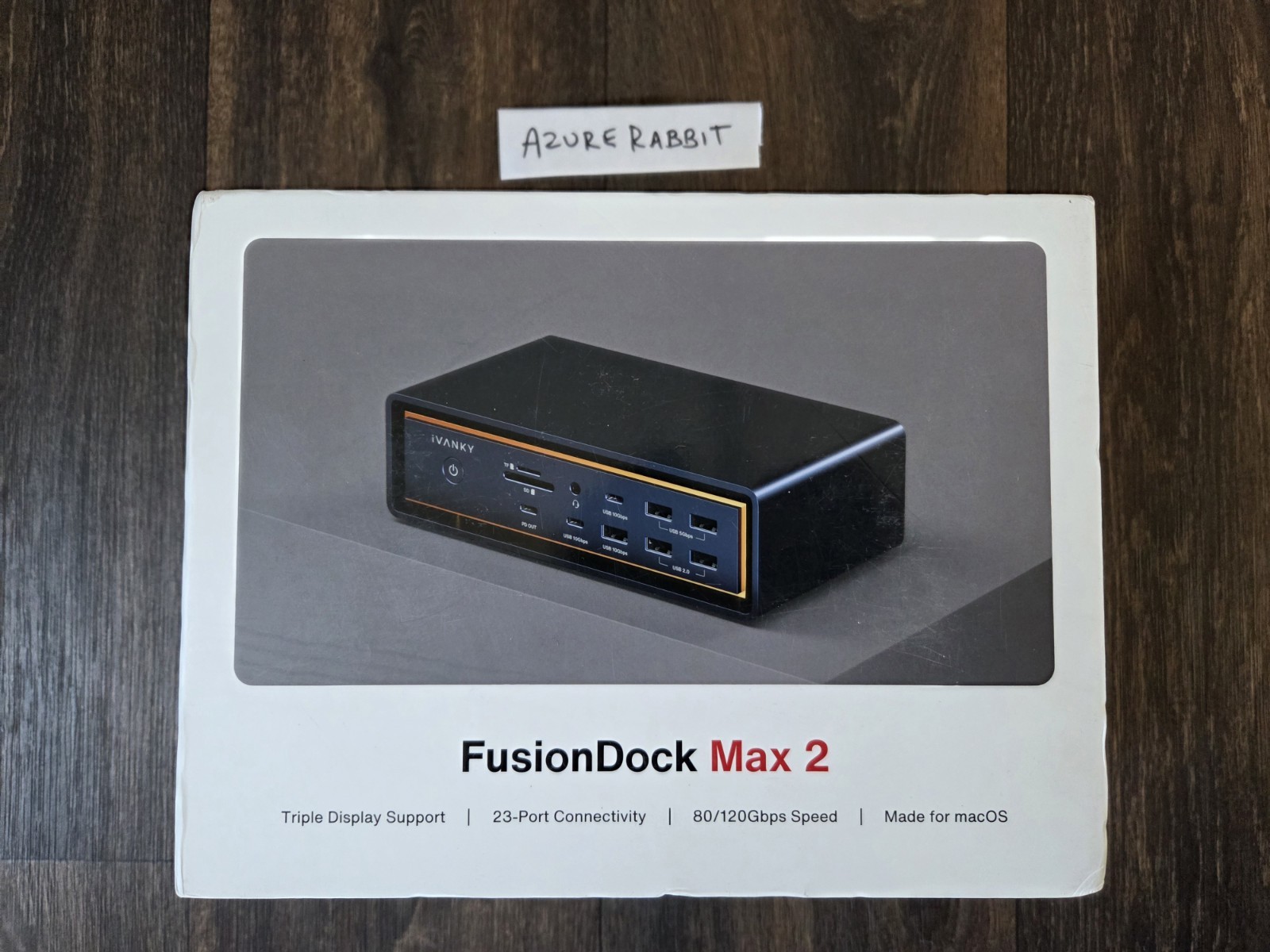 iVanky FusionDock Max 2 - 3 Display, 23 Port, for MacOS 4K HDMI Fusion Dock 