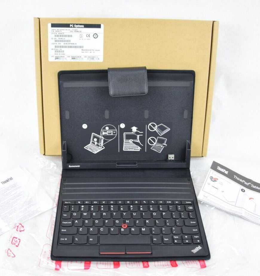 Lenovo 0A36370 ThinkPad Tablet Keyboard Folio Case Cover NEW