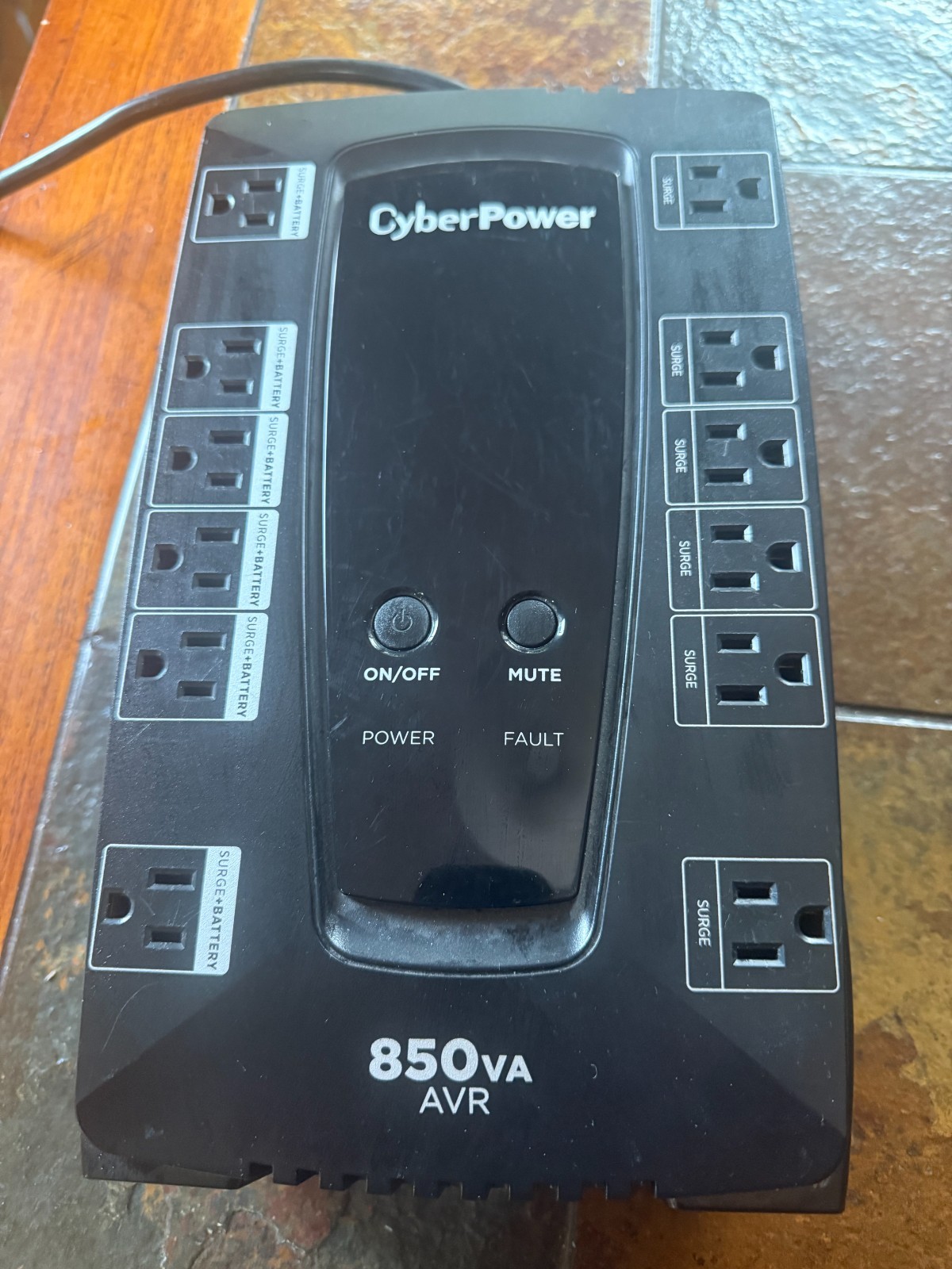 CyberPower LE850G-R 850VA/460W with Surge Protection UPS- NO Battery