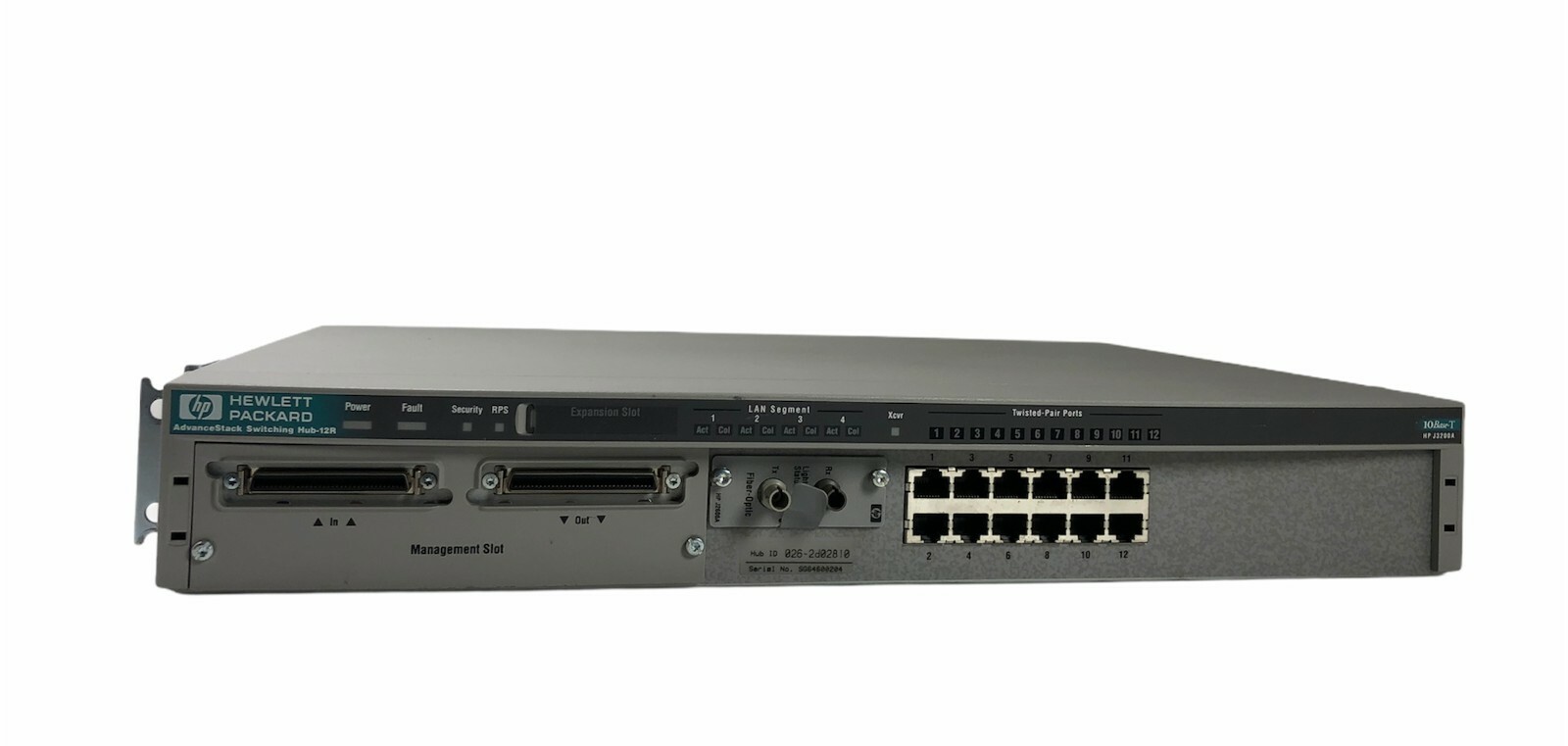 HP J3200A AdvanceStack Switching Hub-12R 10BaseT  