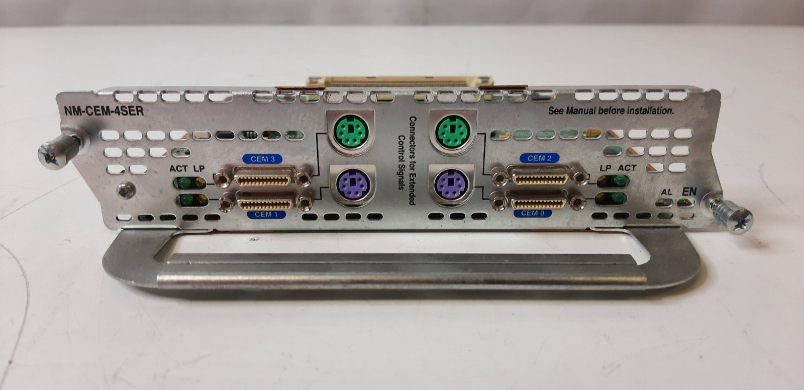 Cisco NM-CEM-4SER 4-Port Serial CEoIP Network Module for Cisco