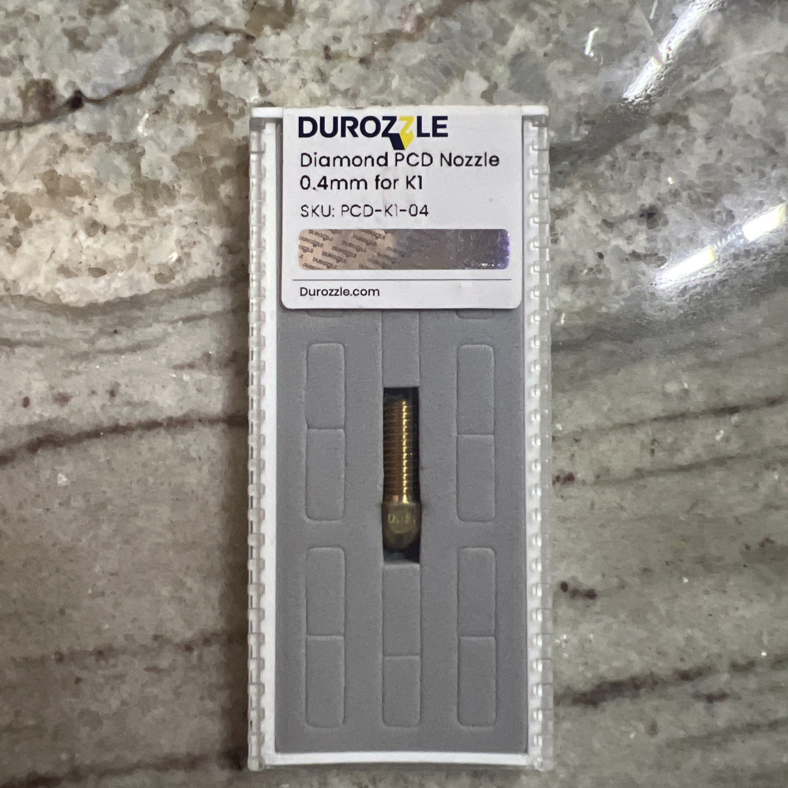 Drizzle Diamond PCD Nozzle 0.4 Mm For K1 PCD-K1-04 Brand New Unopened