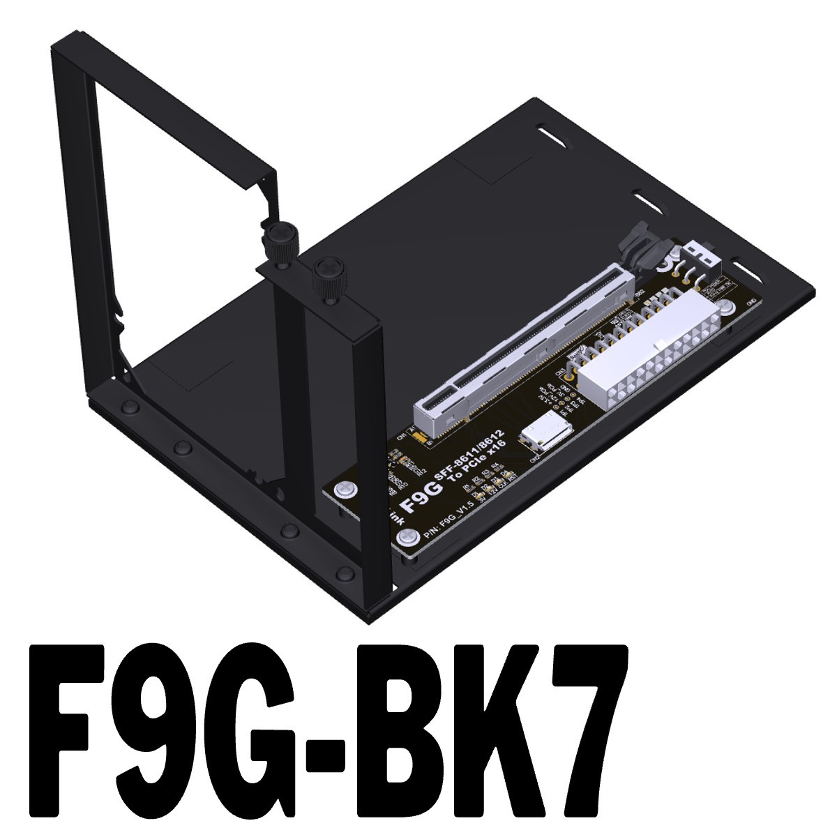 ADT F9g Oculink Interface External Graphics Card Dock Station ATX Pcie4.0 64Gbps