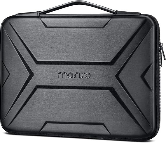 New in Box Mosiso Rigid Shell Waterproof Laptop Computer Carrying Case w/Handle