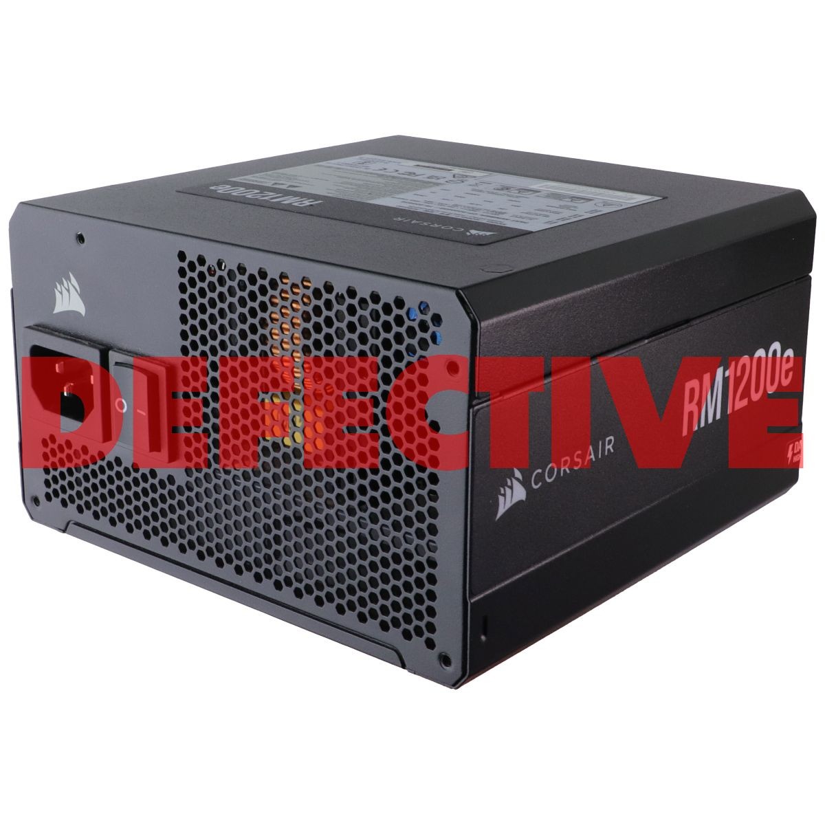 DEFECTIVE - Corsair RM1200e 1200W I.T.E. POWER SUPPLY (RPS0189) - Black