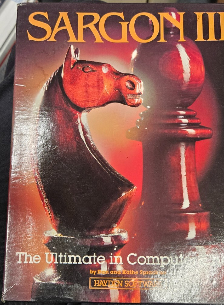 Vintage Sargon III The Ultimate in Computer Chess for Macintosh 3.5" Disk -1984