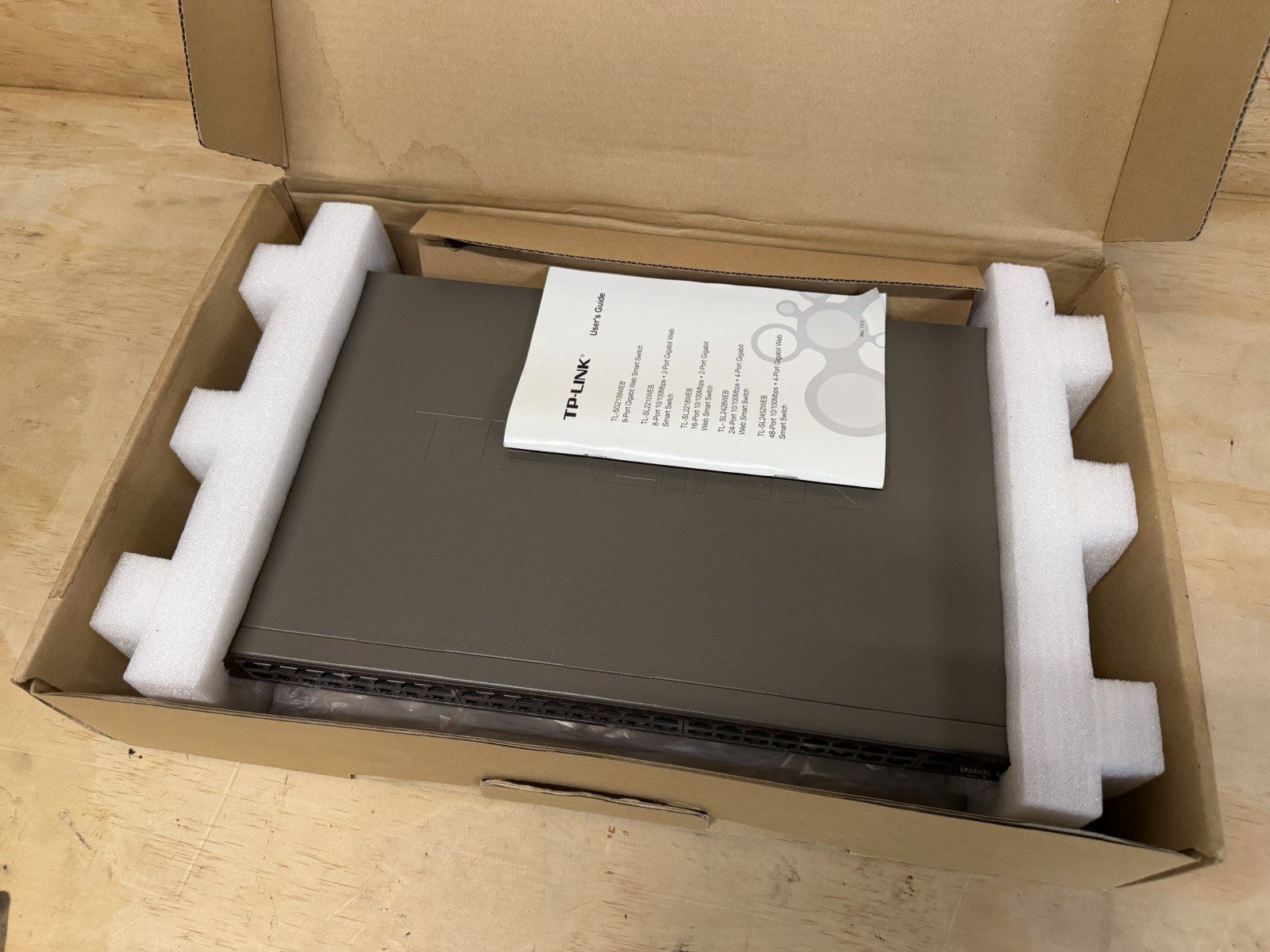 TP-Link TL-SL2428WEB - 24+4G GIGABIT WEB SMART SWITCH