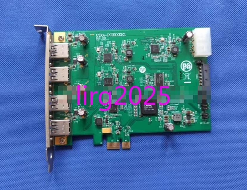 1pc used U3X4-PCIE1XE101 card