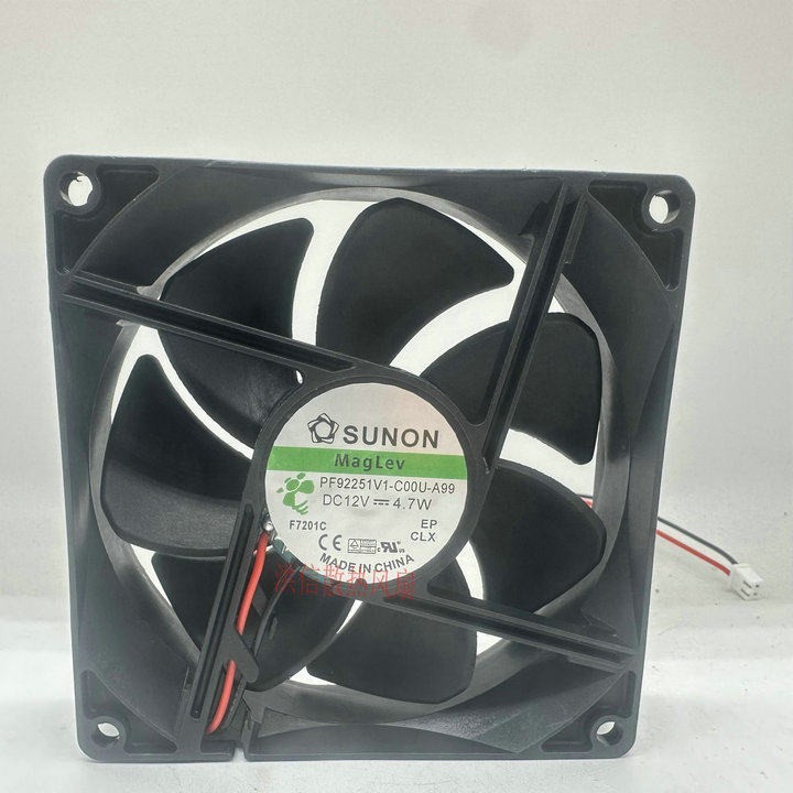 1PCS Genuine SUNON 9225 PF92252V1-C00U-A99 DC12V 4.7W 92*25MM
