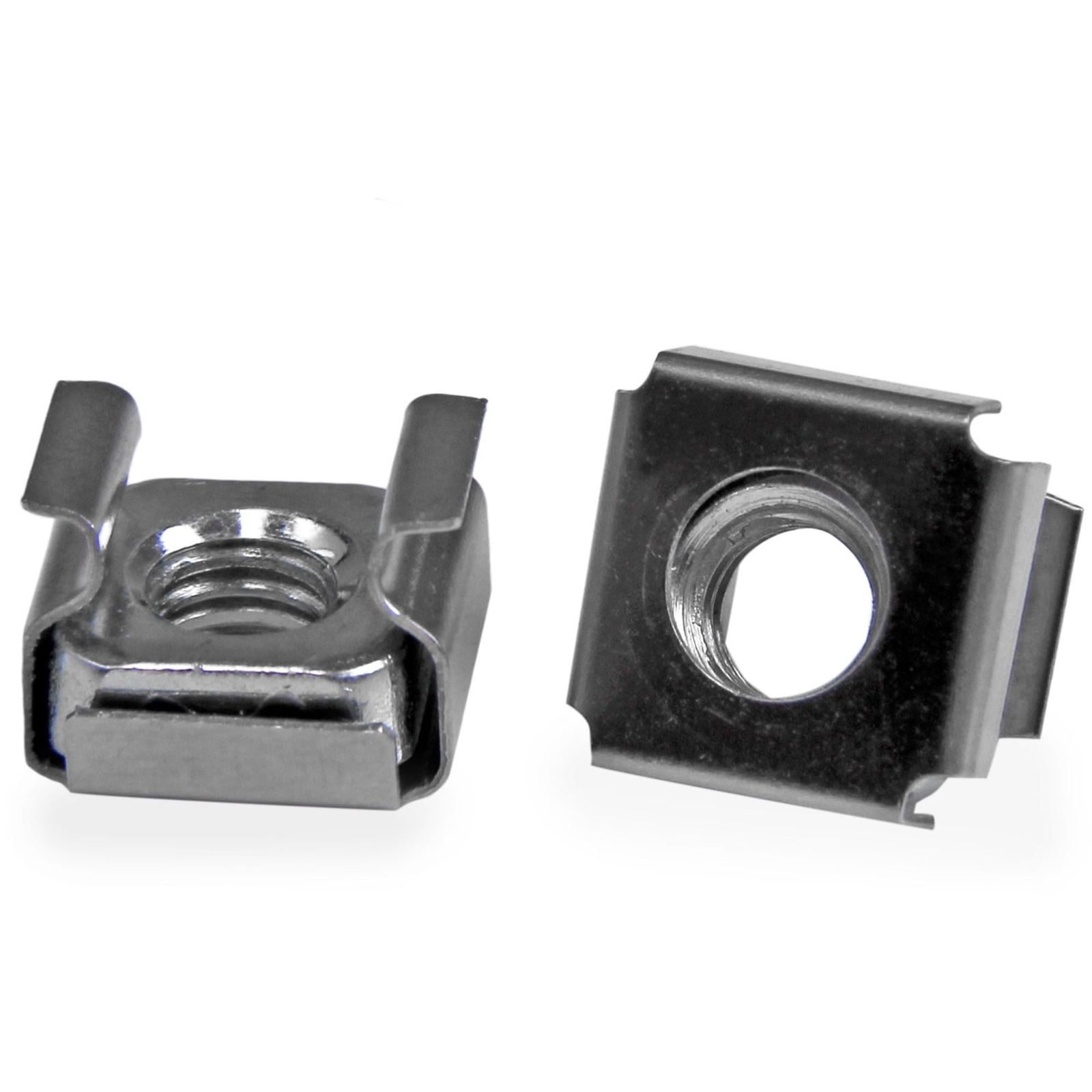 StarTech.com M6 Cage Nuts - 100 Pack - M6 Mounting Cage Nuts for Server Rack ...
