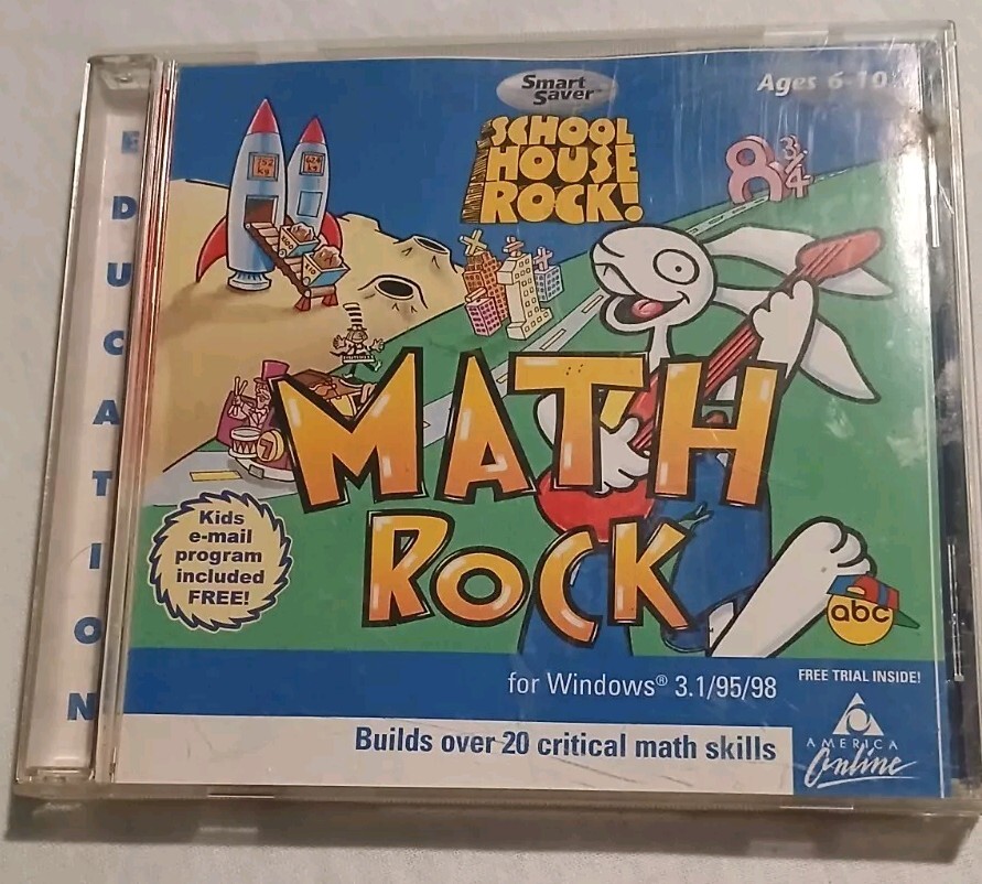 Smart Saver Schoolhouse ROCK MATH ROCK Age 6-10 