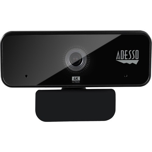 Adesso CyberTrack H6 4K Ultra HD Webcam - 8 Megapixel - 30 fps - USB 2.0 - Fixed