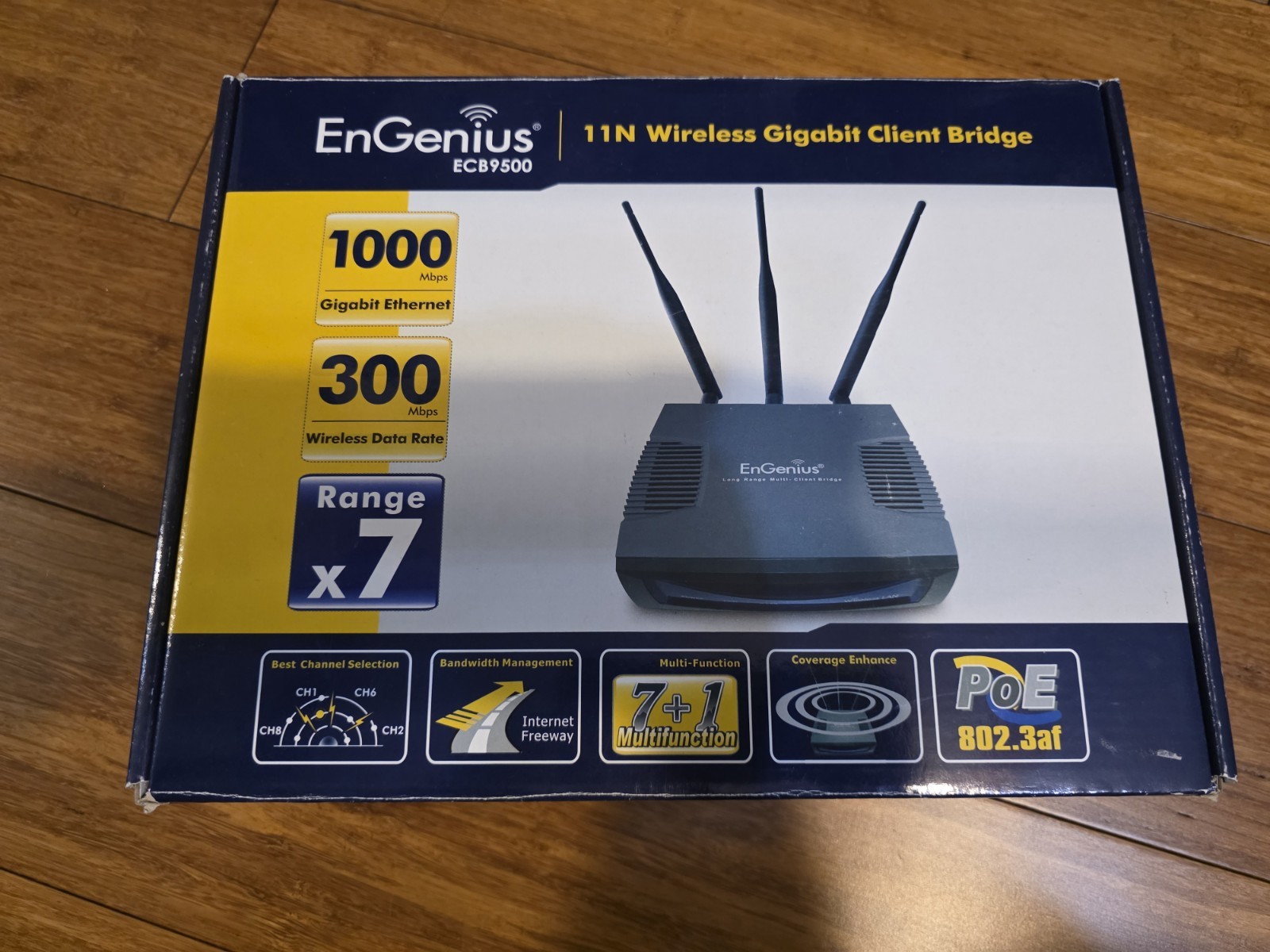 EnGenius ECB9500 Wireless-N Client Bridge Access Point 300Mbps Gigabit