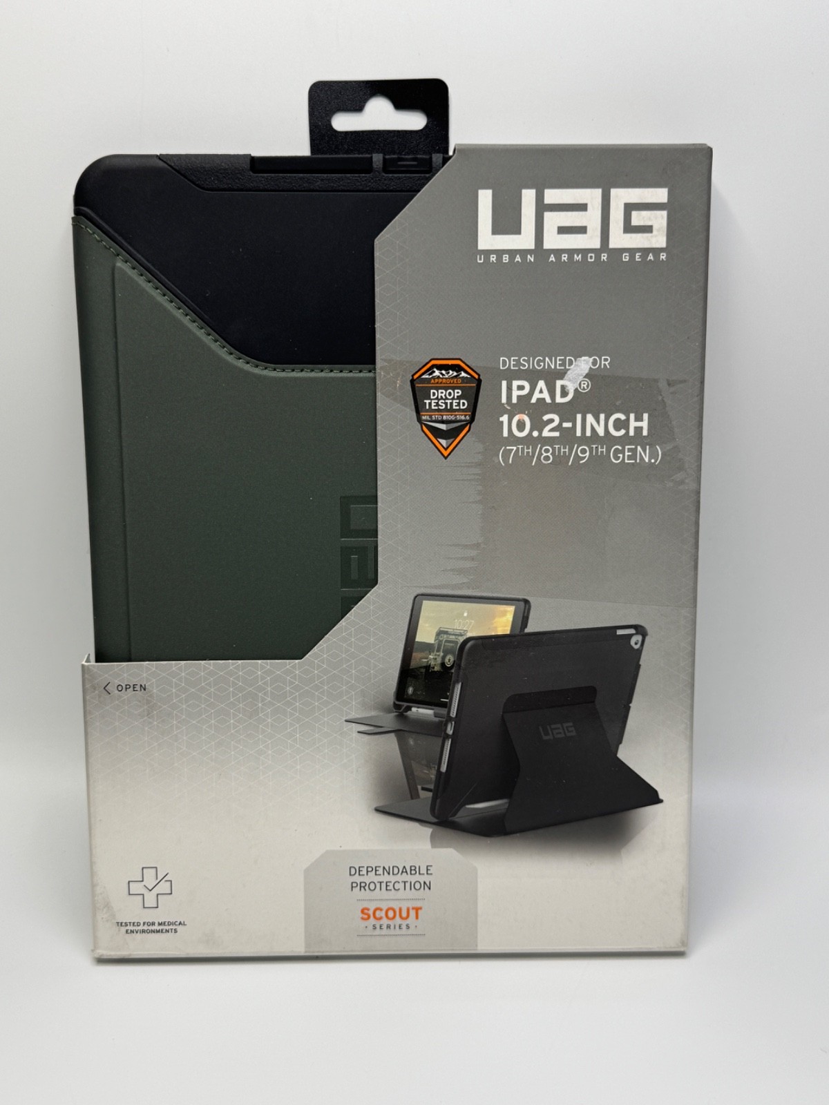 UAG Bluetooth Rugged Keyboard For iPad (7th/8th/9th gen, 10.2")