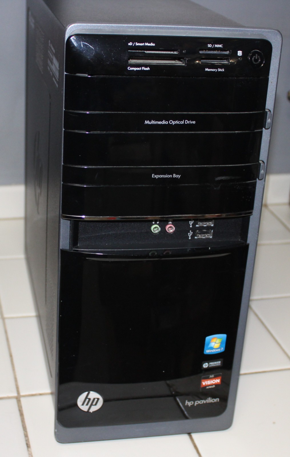 HP Pavilion p7-1210 AMD A6-3620 APU with Radeon HD Graphics 2.2 GHz 6GB *NO HDD*