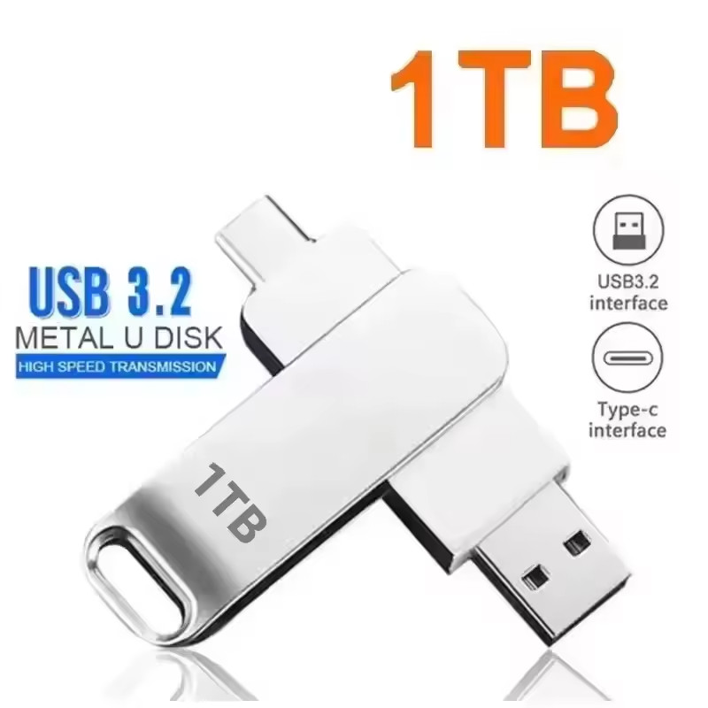 16TB USB 3.2 Flash Drive Portable Memory Stick High Speed Data Storage