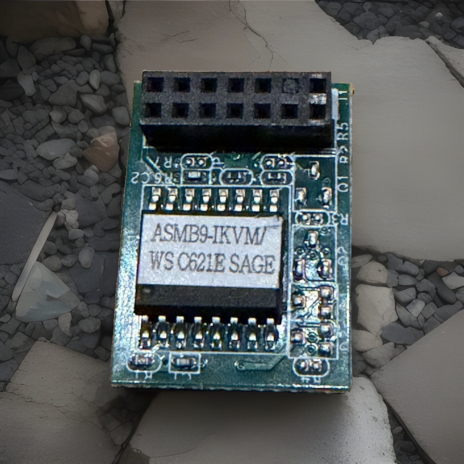 ASUS Blade Server LAN Web Remote Management KVM Module Chip IPMI 2.0 ASMB9-iKVM