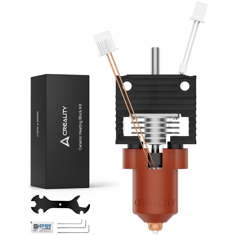 Official K1 Series Ceramic Heating Block Kit, Support 300°C High Temperature