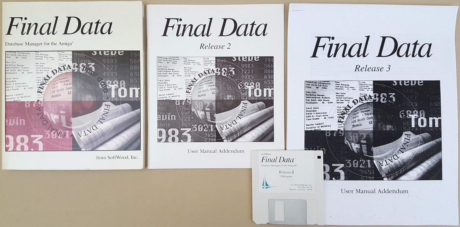 Final Data Release 3 ©1995 SoftWood Database Manager for Commodore Amiga #9