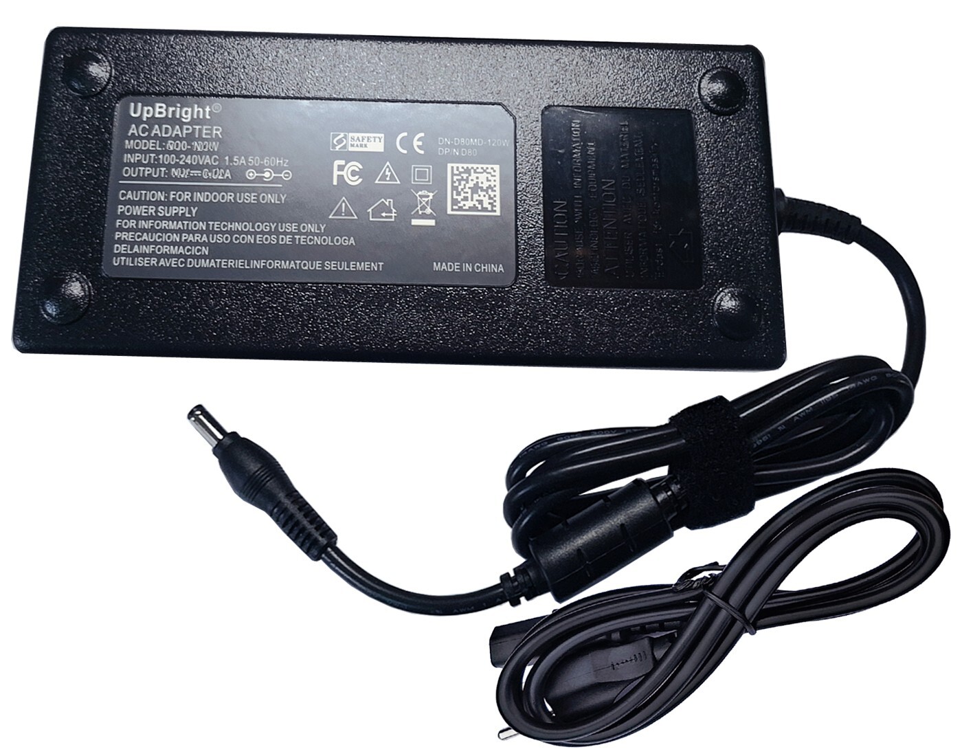 24V 6.35A AC/DC Adapter For GVE Model GM152-2400635-D Power Supply Cord Charger
