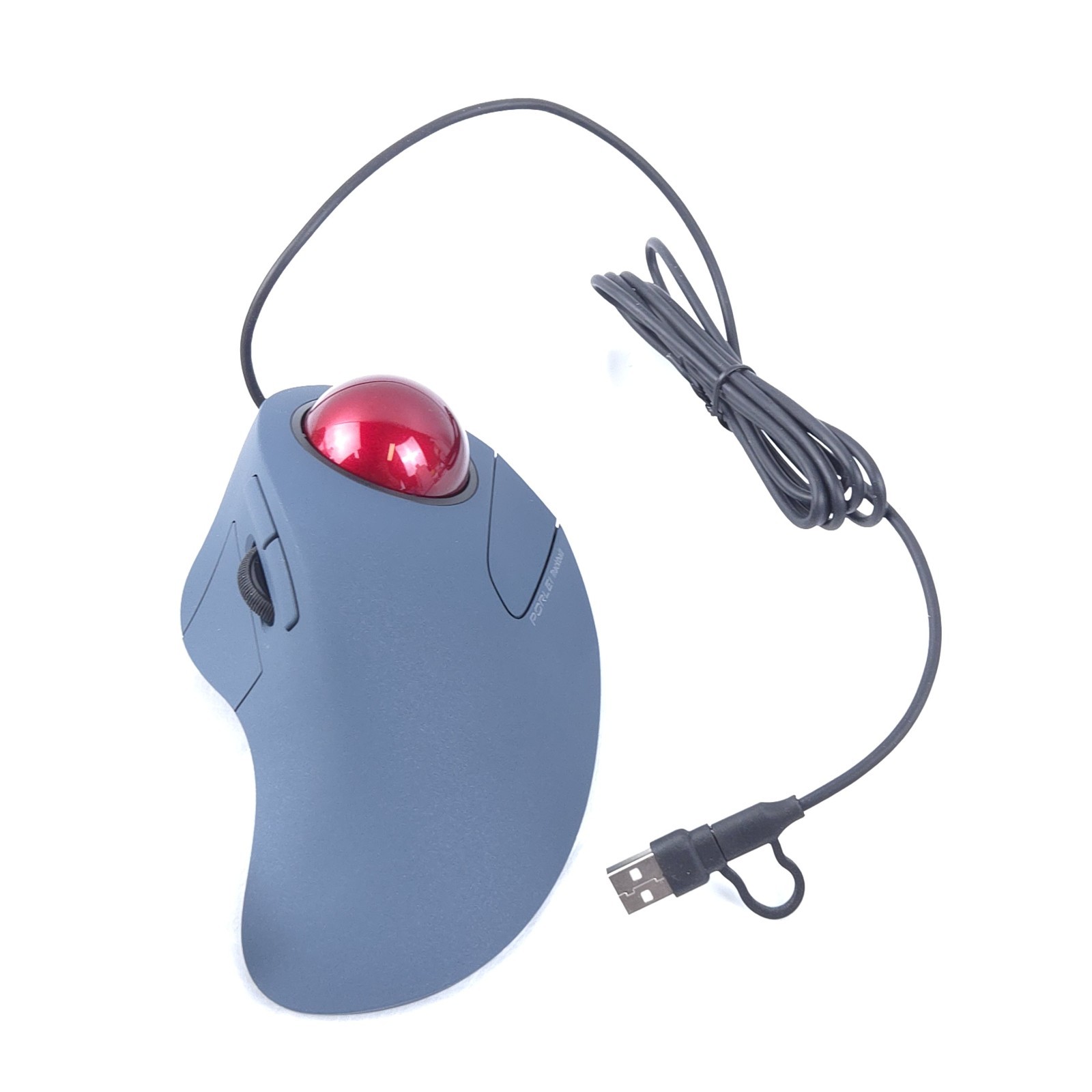 PORLEI TM552 Wired Trackball Mouse Large Hands, Ergonomic Design Reduces Wrist