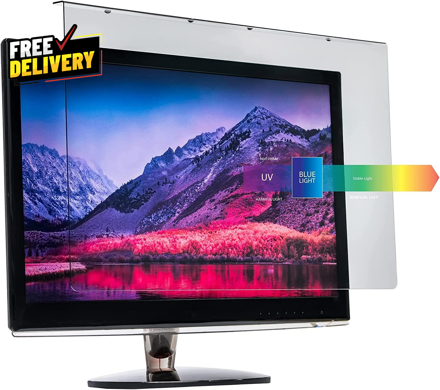 31.5-32 Inch Universal Blue Light Screen Protector for Computer Monitor and TV..