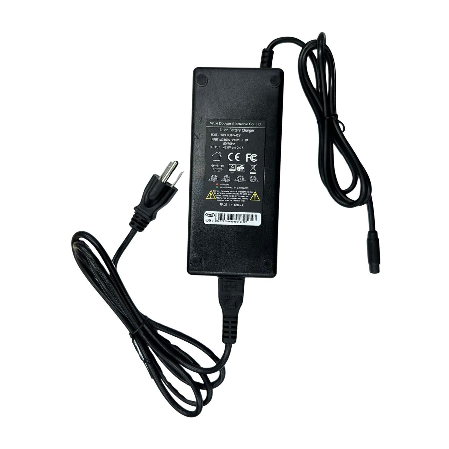 OEM D-Power DPLC084V42Y 42V 2A DC2.1 Charger for 36V Li-Ion Battery