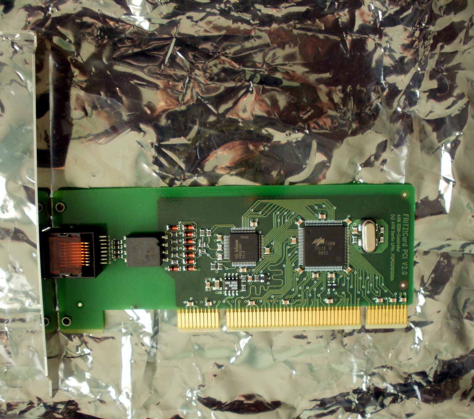 Vintage AVM Fritz Card PCI ISDN Controller