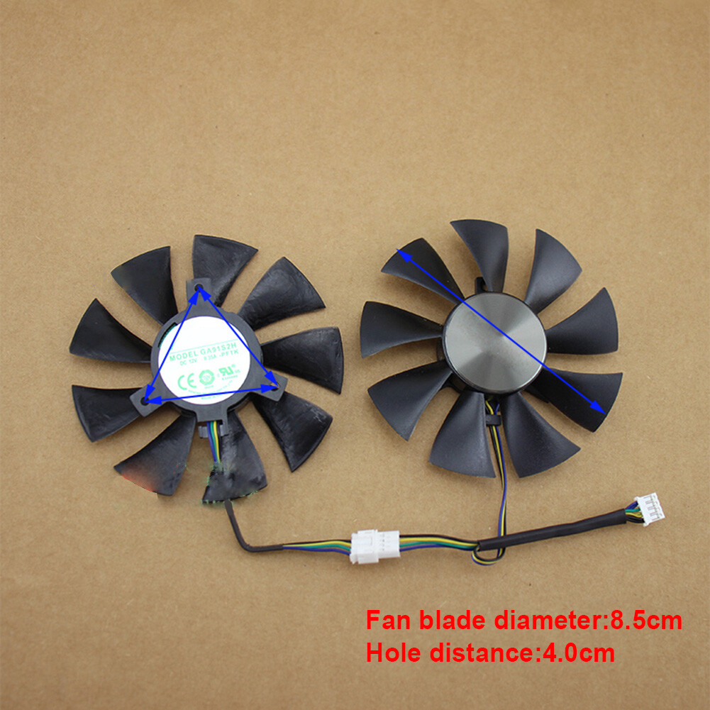 85mm For ZOTAC GTX1070 MINI/GTX1060 AMP Graphics Card Cooling Fan GFY09010E12SPA