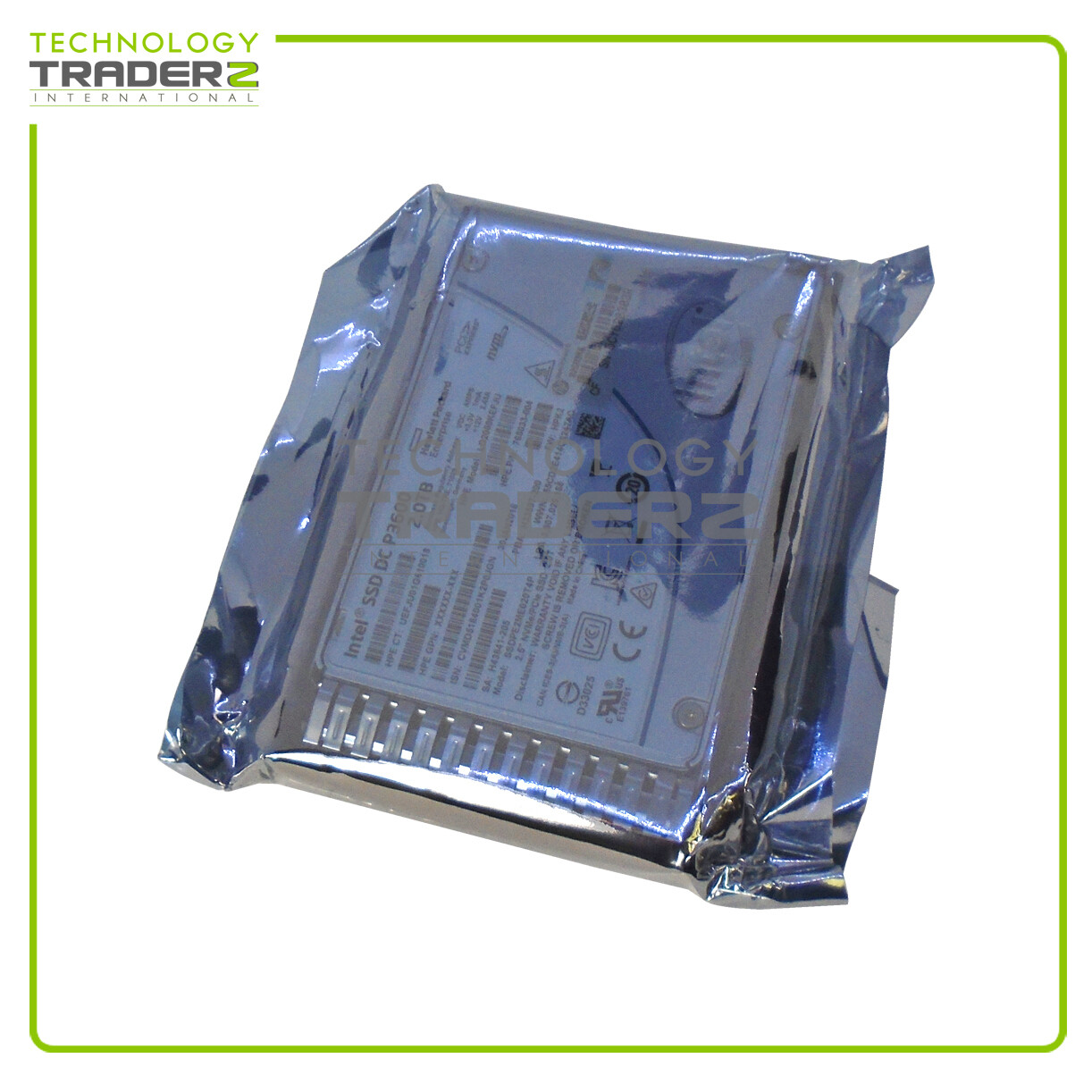0-Hours 765044-B21 HPE 2TB NVMex4 Lanes SFF SCN SSD 765066-001 (Sealed in bag)