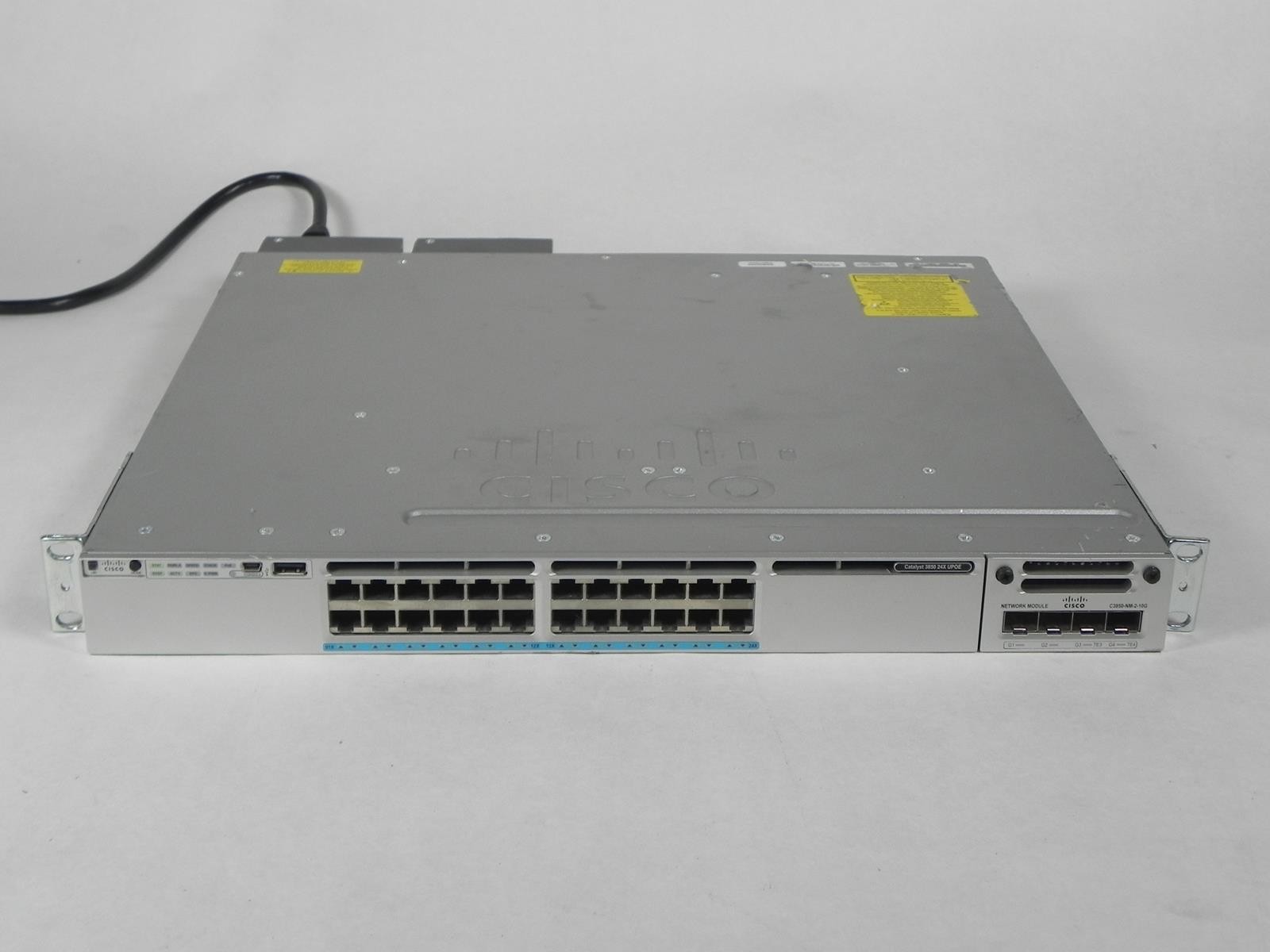 Cisco WS-C3850-24XU-L Switch Stackable 24 100Mbps/1/2.5/5/10 Gbps UPOE