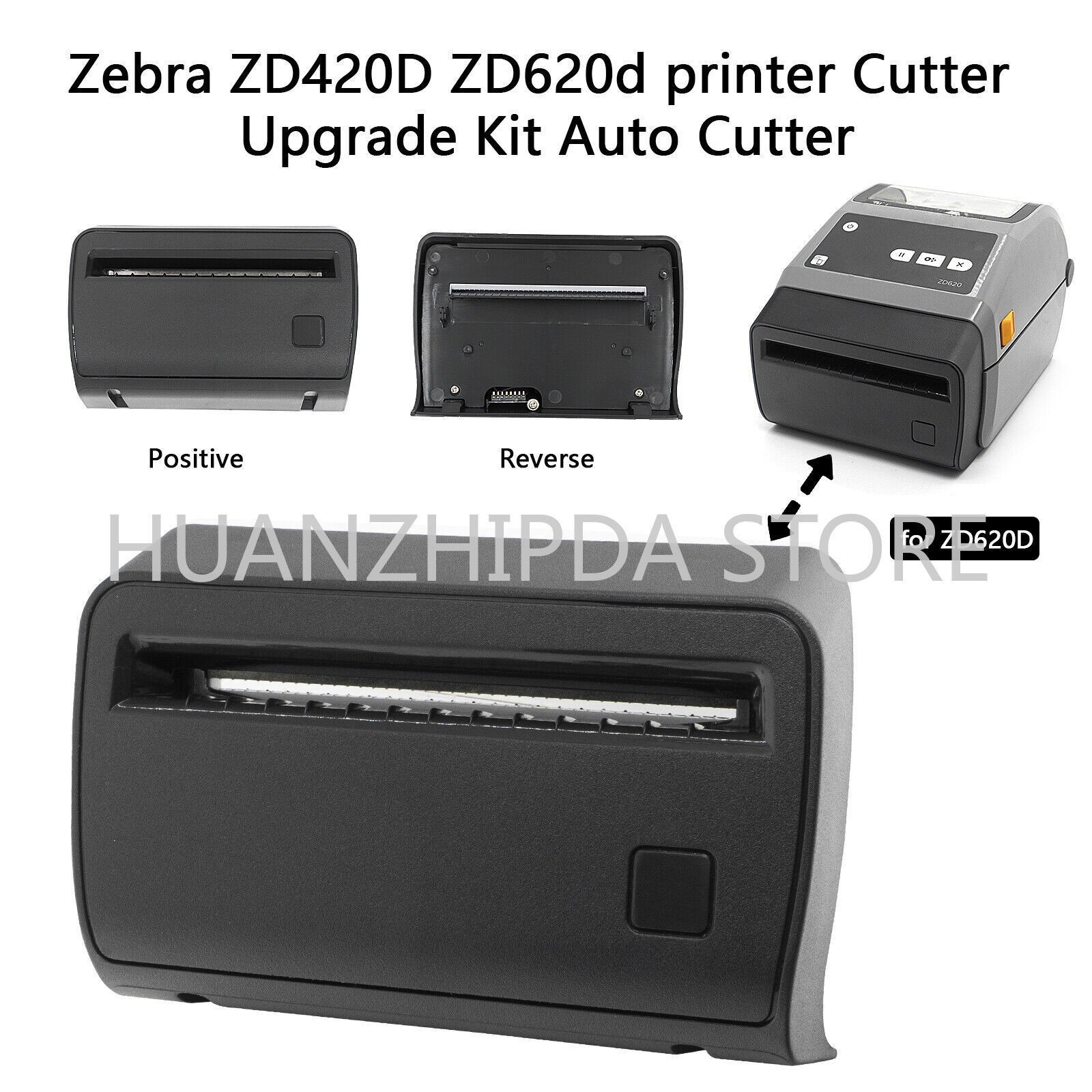 USA New Auto Cutter Upgrade Kit for Zebra ZD420D ZD620D Thermal Printer Cutter