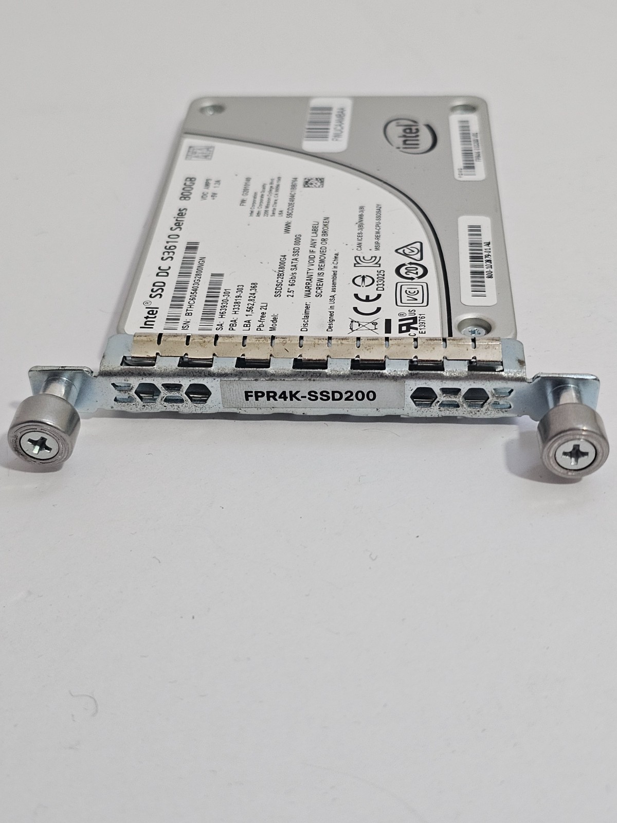 Cisco FPR4K-SSD200 Firepower 4000 Series SSD for FPR-4110/4120 with Tray