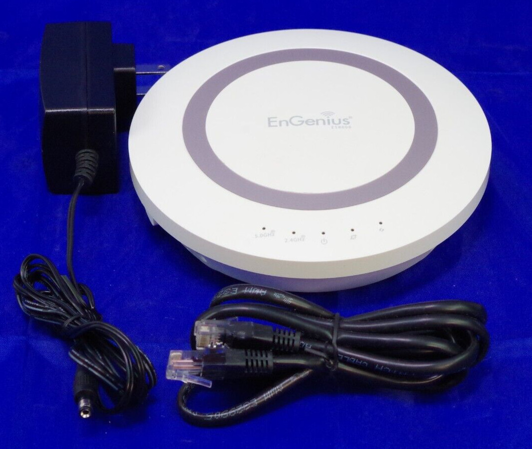 Engenius ESR600 Dual Band Wireless N600 Cloud Router  Used