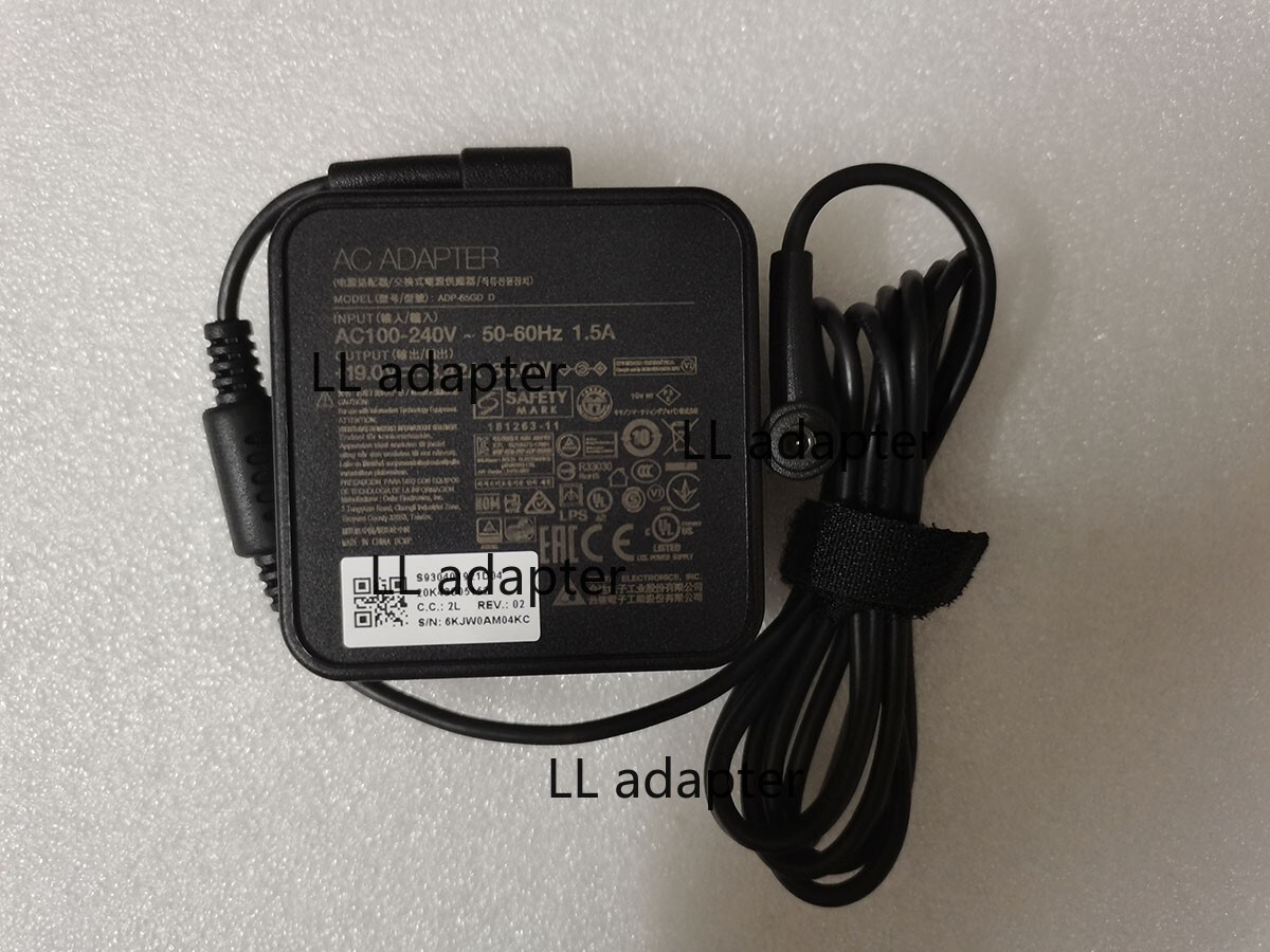 Original Delta/MSI 19V3.42A ADP-65GD D For MSI Modern 15 B13M 13th Gen 65W 4.5mm
